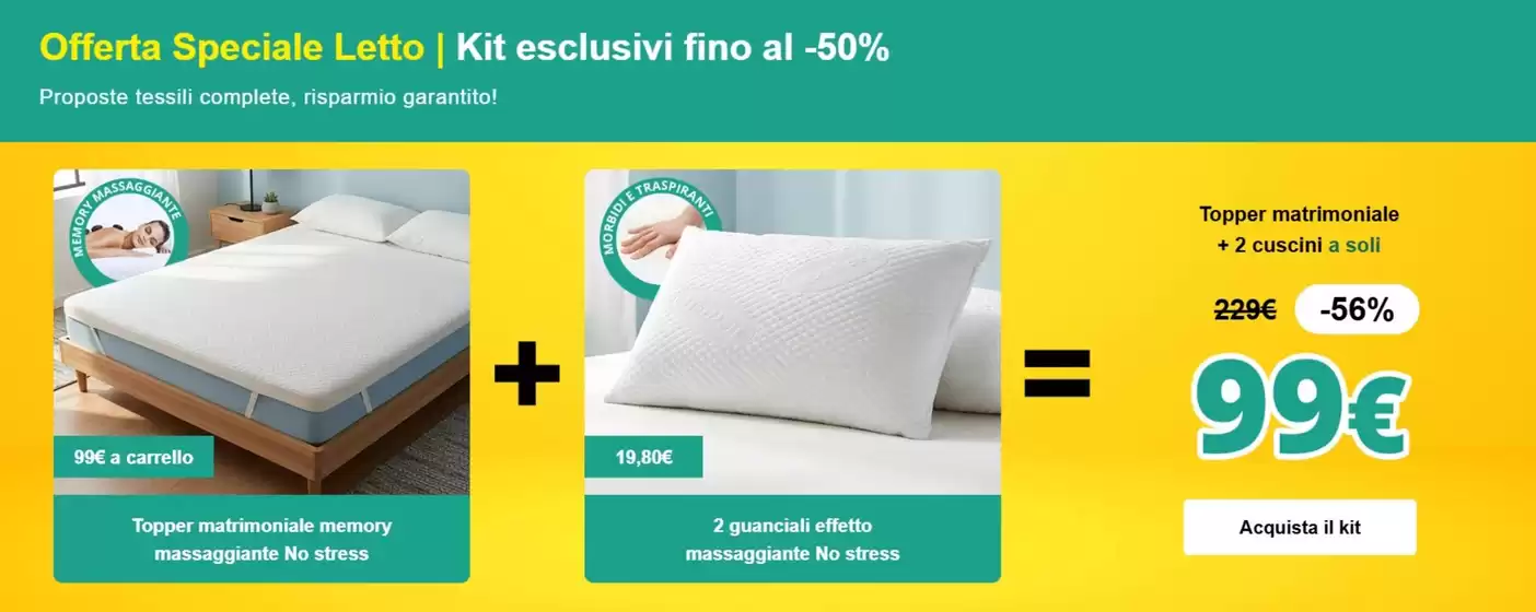 Volantino Kasanova a Vicenza | Offerta speciale letto | 2026-01-21T00:00:00.000Z - 2026-02-25T00:00:00.000Z