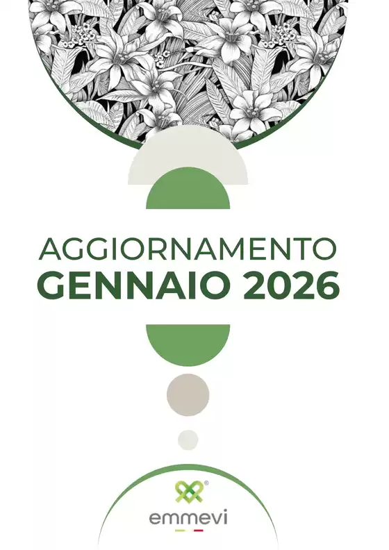 Volantino Emmevi a Boca | Catalogo NOVITA’ 2026 | 2026-01-01T00:00:00.000Z - 2026-01-31T00:00:00.000Z