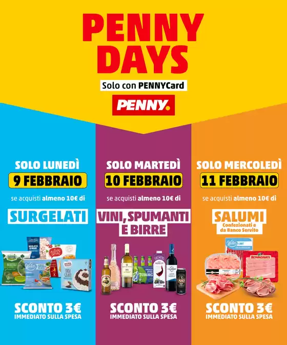 Volantino PENNY a Trento | Penny Days | 2026-02-09T00:00:00.000Z - 2026-02-11T00:00:00.000Z