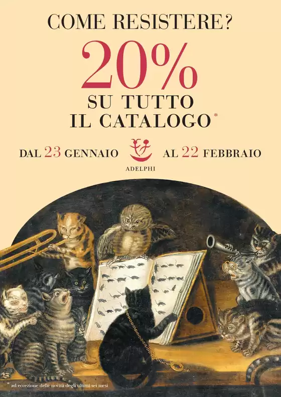 Volantino Ubik a Tivoli | 20% su tutto il catalogo | 2026-01-23T00:00:00.000Z - 2026-02-22T00:00:00.000Z