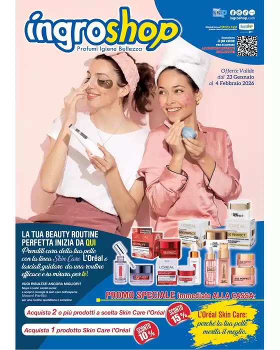 Volantino Ingroshop a Melendugno | Offerte valide dal 23 gennaio al 4 febbraio 2026 | 2026-01-23T00:00:00.000Z - 2026-02-04T00:00:00.000Z