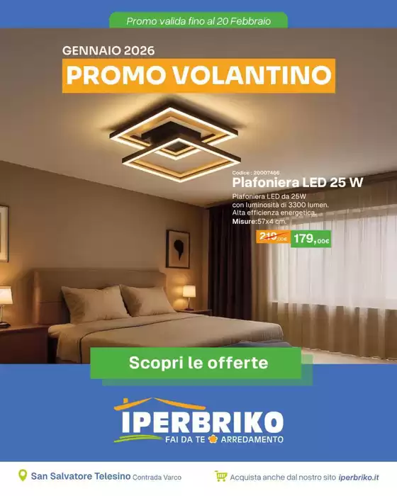 Volantino Iperbriko | Offerte speciali attraenti per tutti | 2026-01-01T00:00:00.000Z - 2026-02-20T00:00:00.000Z