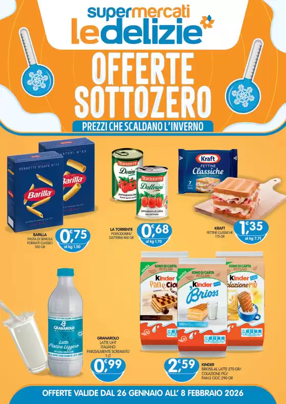 Volantino Le Delizie del Sud a Mareno di Piave | Offerte sottozero | 2026-01-26T00:00:00.000Z - 2026-02-08T00:00:00.000Z