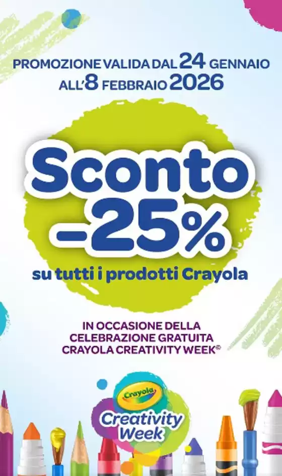 Volantino Città del Sole a Monza | Sconto -25% | 2026-01-26T00:00:00.000Z - 2026-02-08T00:00:00.000Z