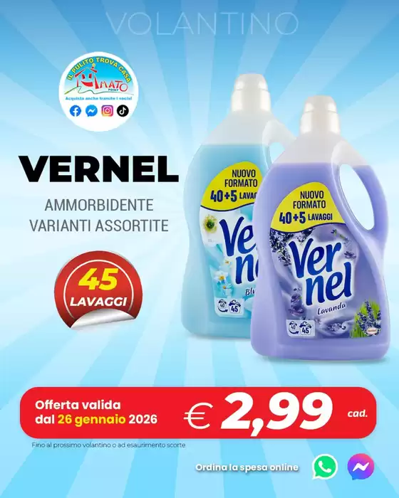 Volantino Amato Point a Inzago | Vernel  | 2026-01-27T00:00:00.000Z - 2026-01-31T00:00:00.000Z