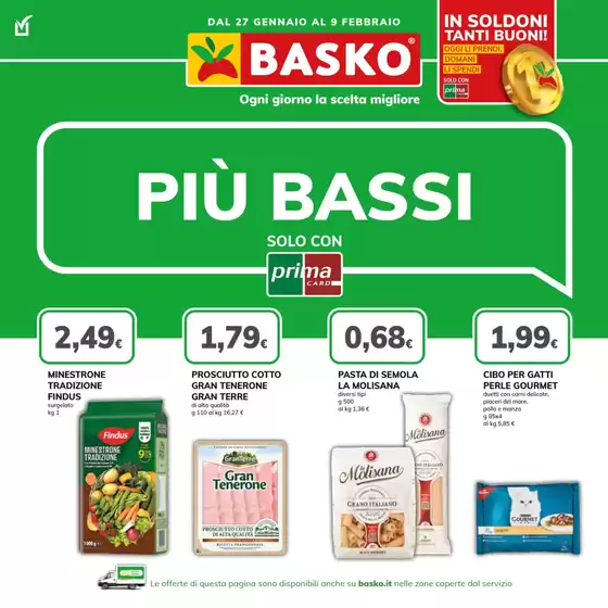 Volantino Basko a Raffadali | Più Bassi | 2026-01-27T00:00:00.000Z - 2026-02-09T00:00:00.000Z