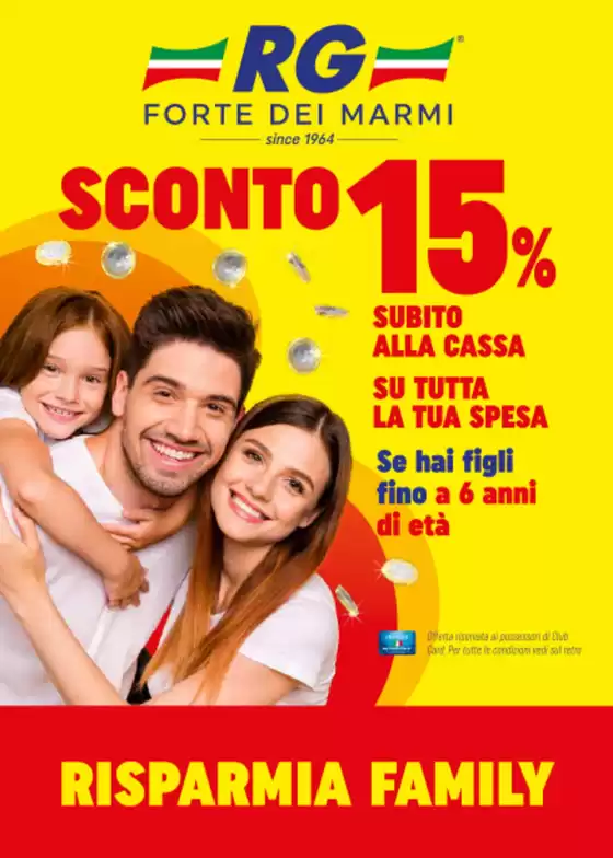 Volantino RG Supermarket a San Colombano al Lambro | Sconto 15% | 2026-01-27T00:00:00.000Z - 2026-05-31T00:00:00.000Z