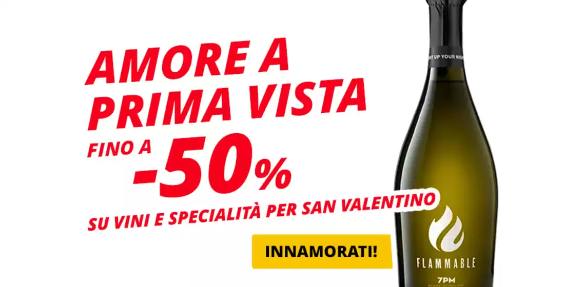 Volantino Giordano Vini a San Colombano al Lambro | Amore a prima vista | 2026-02-14T00:00:00.000Z - 2026-02-14T00:00:00.000Z