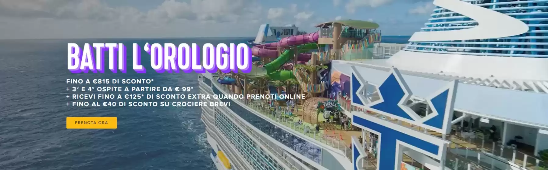 Volantino Royal Caribbean a Bollate | Batti l'orologio | 2026-01-27T00:00:00.000Z - 2026-01-30T00:00:00.000Z
