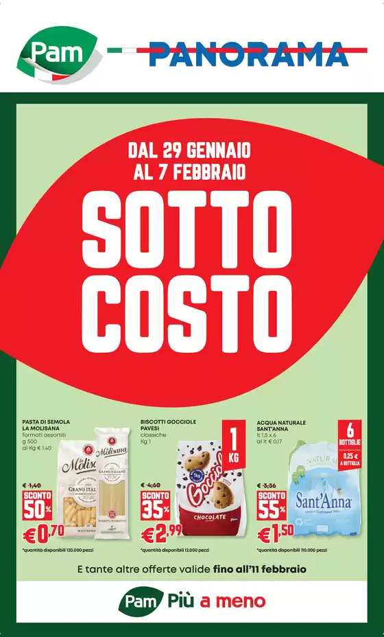 Volantino Panorama a Cusano Milanino | SOTTOCOSTO | 2026-01-29T00:00:00.000Z - 2026-02-07T00:00:00.000Z