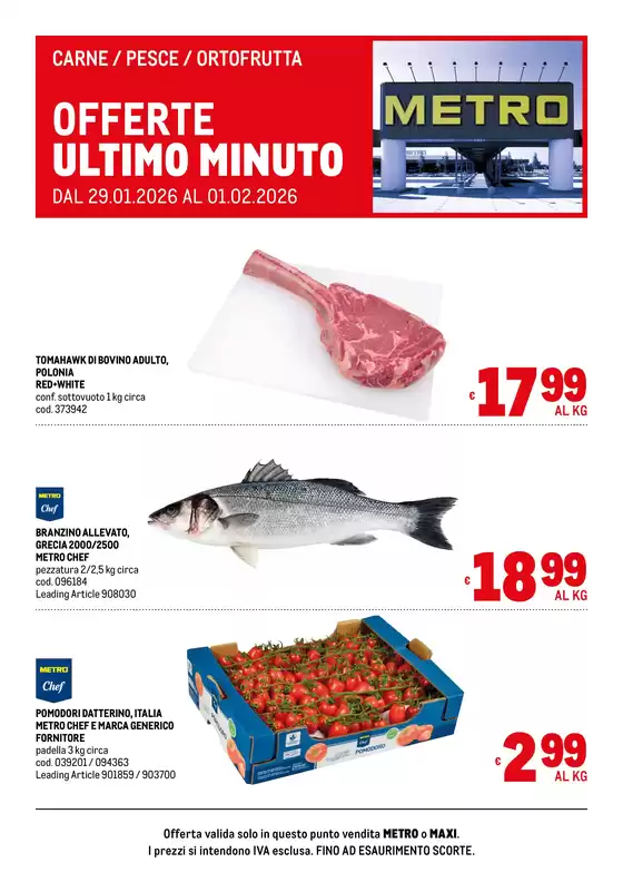 Volantino Metro a Marsciano | Offerte Freschissimi | 2026-01-29T00:00:00.000Z - 2026-02-01T00:00:00.000Z