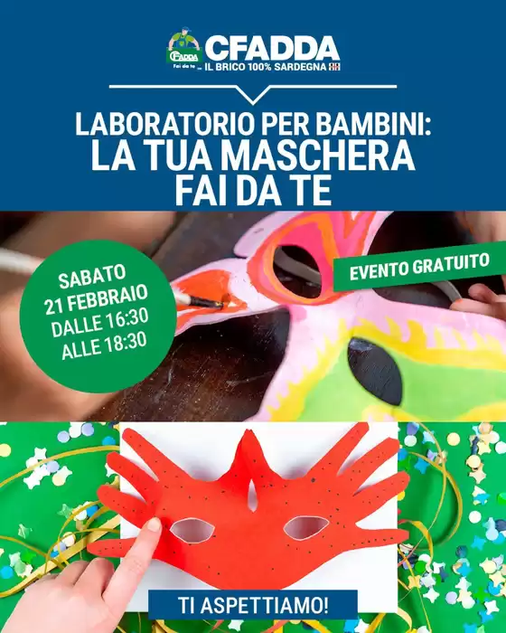 Volantino CFadda | Evento gratuito | 2026-01-28T00:00:00.000Z - 2026-02-21T00:00:00.000Z
