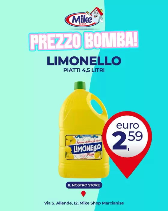 Volantino Mike Shop a Castellarano | Prezzo bomba! | 2026-01-28T00:00:00.000Z - 2026-01-31T00:00:00.000Z