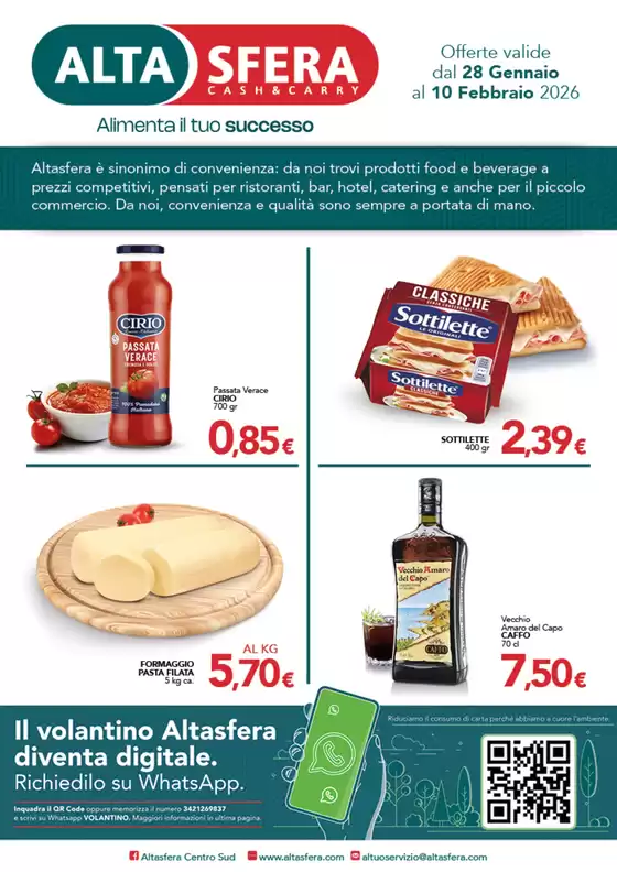 Volantino Altasfera a Acquasparta | Offerte valide dal 28 gennaio al 10 Febbraio 2026 | 2026-01-28T00:00:00.000Z - 2026-02-10T00:00:00.000Z