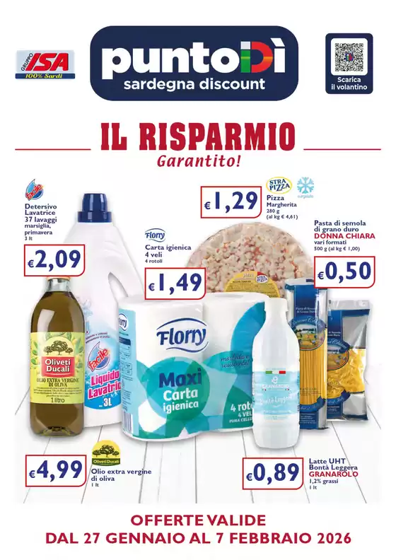 Volantino PuntoDì a Castelletto sopra Ticino | OFFERTE VALIDE DAL 27 GENNAIO AL 7 FEBBRAIO 2026 | 2026-01-28T00:00:00.000Z - 2026-02-07T00:00:00.000Z