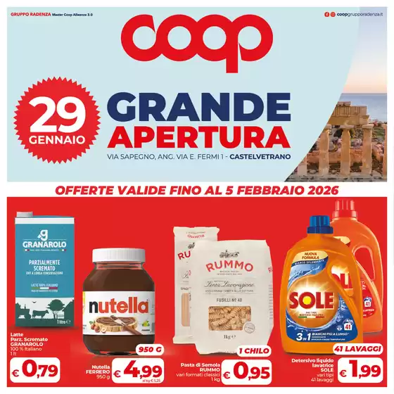 Volantino Coop a Blera | Grande apertura | 2026-01-29T00:00:00.000Z - 2026-02-05T00:00:00.000Z