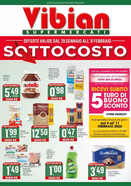 Volantino Vibian | Sottocosto | 2026-01-29T00:00:00.000Z - 2026-02-08T00:00:00.000Z