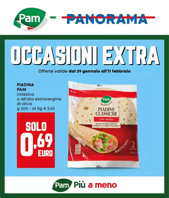 Volantino Panorama a Nettuno | Occasioni Extra | 2026-01-29T00:00:00.000Z - 2026-02-11T00:00:00.000Z