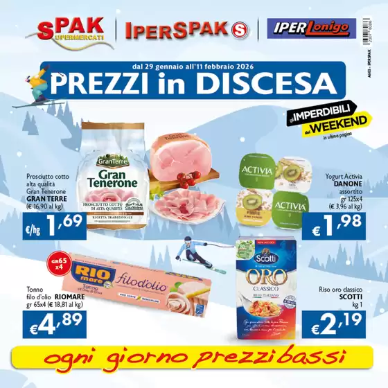 Volantino Spak | Prezzi in discesa | 2026-01-29T00:00:00.000Z - 2026-02-11T00:00:00.000Z