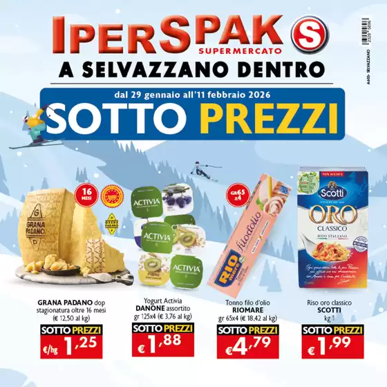 Volantino IperSpak | Sotto prezzi | 2026-01-29T00:00:00.000Z - 2026-02-11T00:00:00.000Z