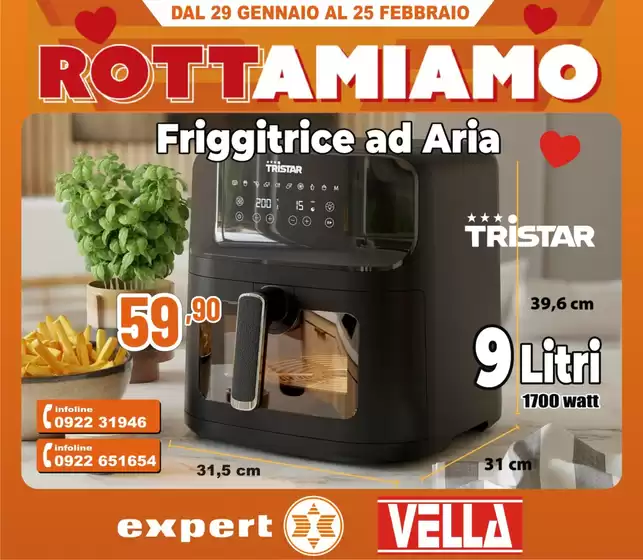 Volantino Vella Elettrodomestici a Mesagne | Rottamiamo | 2026-01-29T00:00:00.000Z - 2026-02-25T00:00:00.000Z