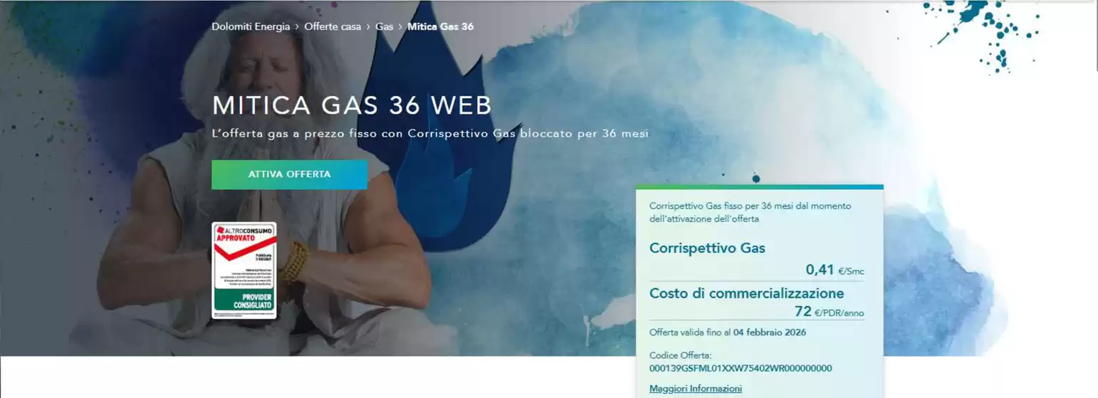 Volantino Dolomiti Energia a Bagheria | Mitica energia 36 web | 2026-01-29T00:00:00.000Z - 2026-02-04T00:00:00.000Z