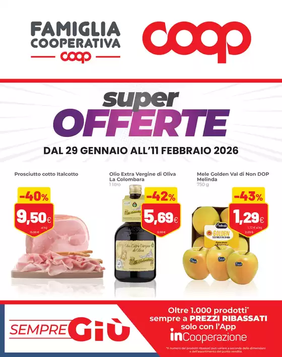 Volantino Coop a Cormano | Super offerte | 2026-01-29T00:00:00.000Z - 2026-02-11T00:00:00.000Z