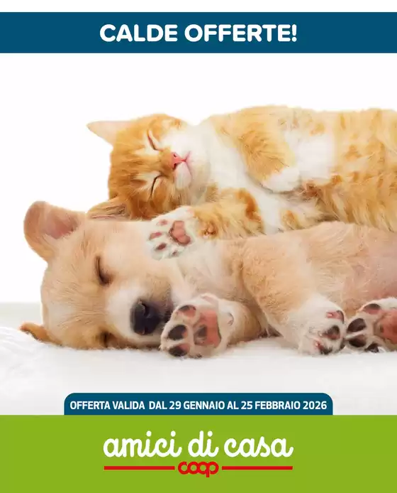 Volantino Amici di casa Coop a Seregno | Calde offerte! | 2026-01-29T00:00:00.000Z - 2026-02-25T00:00:00.000Z