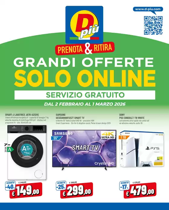 Volantino Dpiu a San Ferdinando | Prenota e ritira | 2026-02-02T00:00:00.000Z - 2026-03-01T00:00:00.000Z