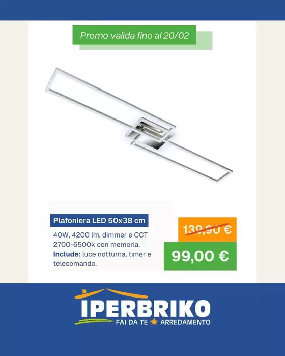 Volantino Iperbriko a Allumiere | Offerte speciali per te | 2026-01-30T00:00:00.000Z - 2026-02-20T00:00:00.000Z