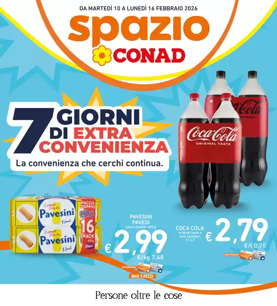 Volantino Spazio Conad a Chieri | 7 Giorni di Extra Convenienza | 2026-02-03T00:00:00.000Z - 2026-02-16T00:00:00.000Z