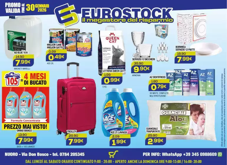 Volantino Eurostock a Crevoladossola | Fino al 30 gennaio 2026 | 2026-01-30T00:00:00.000Z - 2026-01-30T00:00:00.000Z