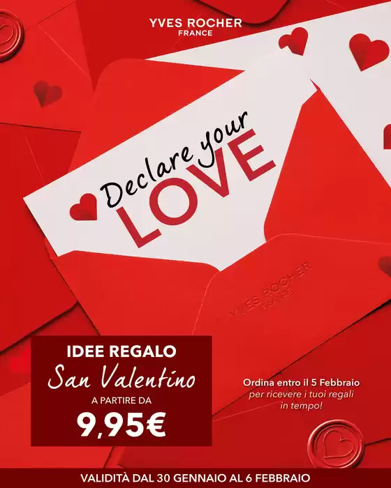 Volantino Yves Rocher a Modica | San valentino | 2026-01-30T00:00:00.000Z - 2026-02-06T00:00:00.000Z
