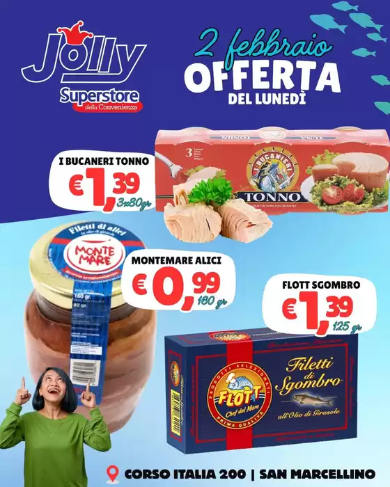 Volantino Jolly Market | Offerta | 2026-02-02T00:00:00.000Z - 2026-02-02T00:00:00.000Z