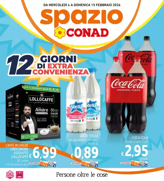 Volantino Spazio Conad | 12 Giorni di Extra Convenienza | 2026-02-04T00:00:00.000Z - 2026-02-15T00:00:00.000Z