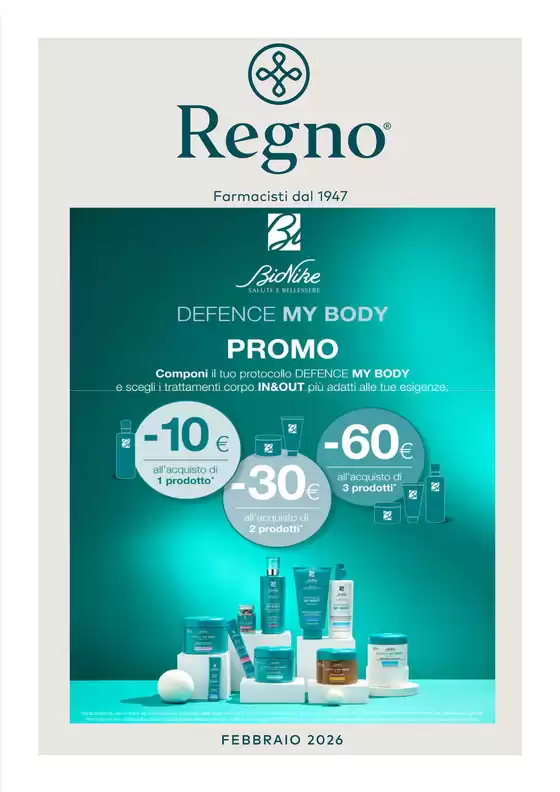 Volantino Farmaregno a Abbiategrasso | Febbraio 2026 | 2026-02-02T00:00:00.000Z - 2026-02-28T00:00:00.000Z