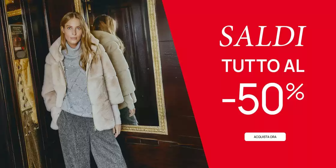 Volantino Oltre a Imperia | Saldi tutto al 50% | 2026-02-02T00:00:00.000Z - 2026-02-28T00:00:00.000Z