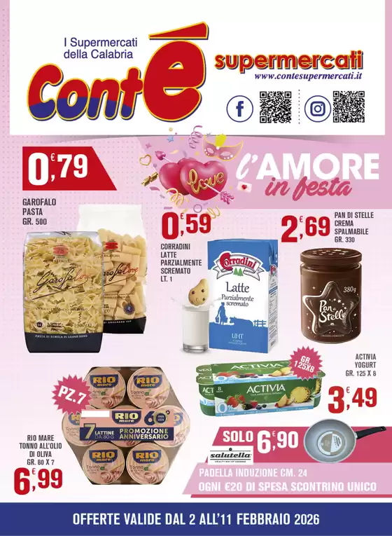 Volantino Contè a Lodi | L'amore in festa | 2026-02-02T00:00:00.000Z - 2026-02-11T00:00:00.000Z