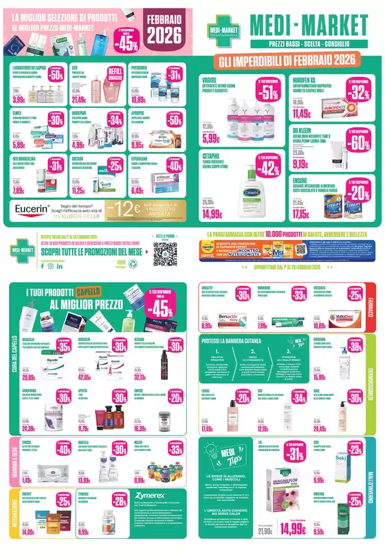 Volantino Medi-Market a Treviglio | Gli imperdibili di Febbraio 2026 | 2026-02-01T00:00:00.000Z - 2026-02-28T00:00:00.000Z
