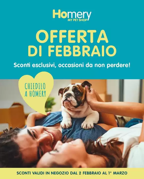 Volantino Homery a Latina | Homery | 2026-02-03T00:00:00.000Z - 2026-02-03T00:00:00.000Z