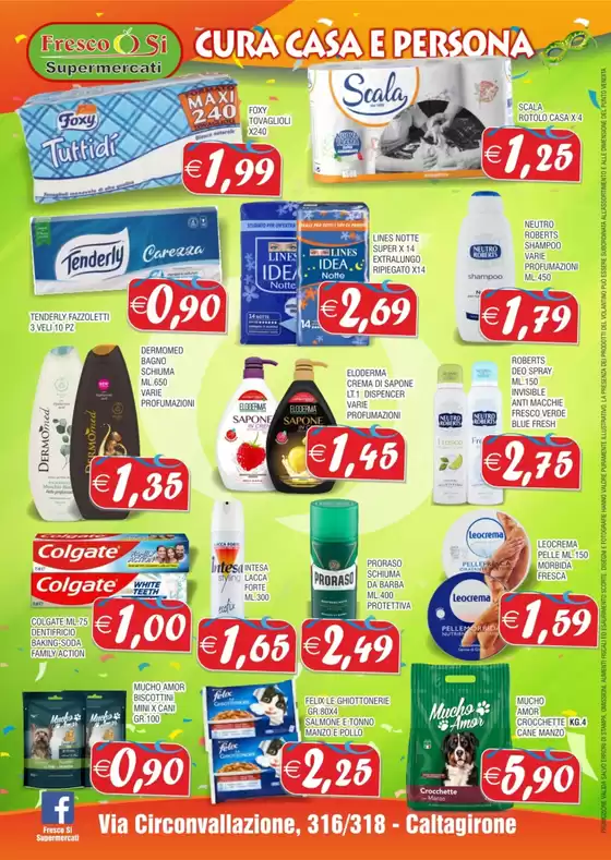 Volantino Fresco Si Supermercati a Alessandria | Offerte imperdibili | 2026-02-03T00:00:00.000Z - 2026-02-14T00:00:00.000Z
