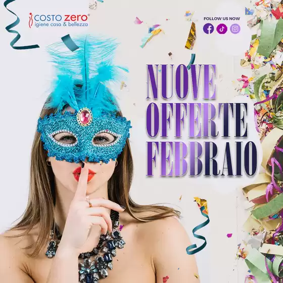 Volantino Costo Zero a Roma | Nuove offerte febbraio | 2026-02-03T00:00:00.000Z - 2026-02-28T00:00:00.000Z