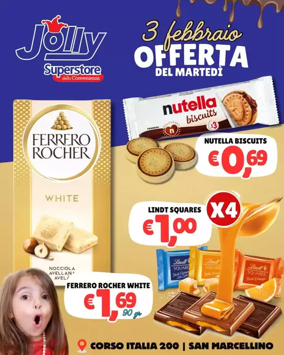 Volantino Jolly Market a Alessandria | Offerte | 2026-02-03T00:00:00.000Z - 2026-02-03T00:00:00.000Z