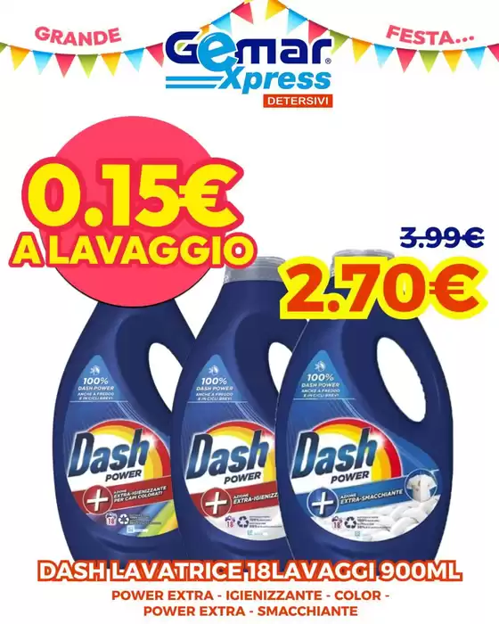 Volantino Gemar Detersivi a Roma | Offerte | 2026-02-01T00:00:00.000Z - 2026-02-28T00:00:00.000Z