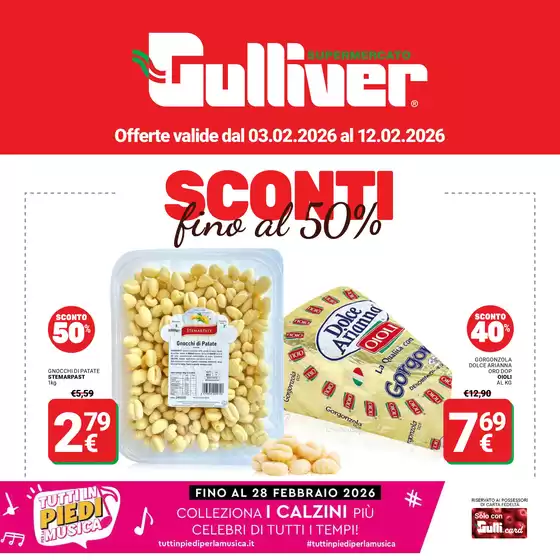 Volantino Gulliver a Cicciano | Sconti fino al 50% | 2026-02-03T00:00:00.000Z - 2026-02-12T00:00:00.000Z