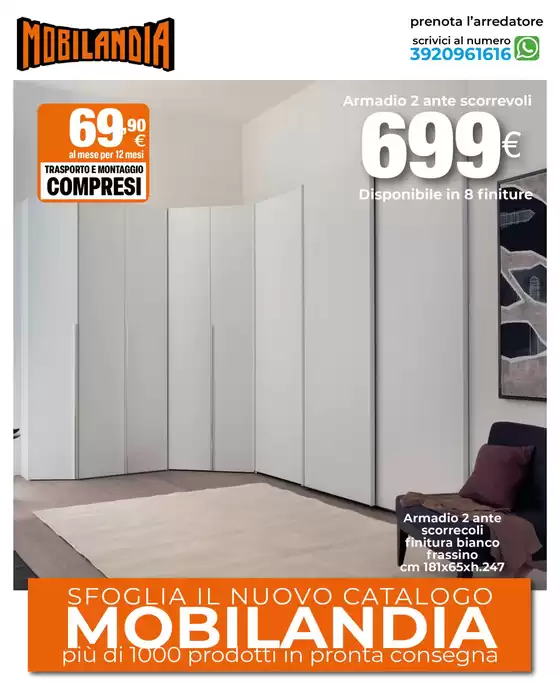 Volantino Mobilandia  a Corleone | Offerta | 2026-02-03T00:00:00.000Z - 2026-03-05T00:00:00.000Z