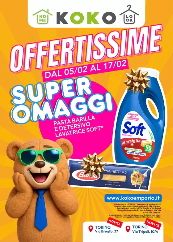 Volantino KOKO Emporio a Cattolica | Super omaggi | 2026-02-05T00:00:00.000Z - 2026-02-17T00:00:00.000Z