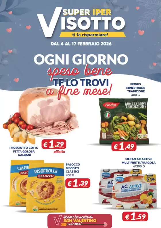 Volantino Supermercati Visotto a Castagnaro | Dal 4 al 17 febbraio 2026 | 2026-02-04T00:00:00.000Z - 2026-02-17T00:00:00.000Z