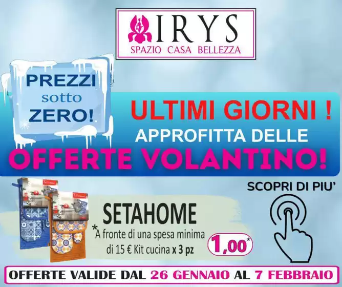 Volantino Irys a Imperia | Offerte volantino! | 2026-02-05T00:00:00.000Z - 2026-02-07T00:00:00.000Z