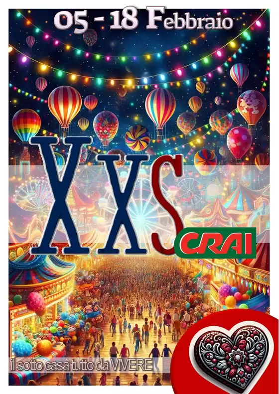 Volantino Xxs Market a Acri | 05 - 18 Febbraio | 2026-02-05T00:00:00.000Z - 2026-02-18T00:00:00.000Z